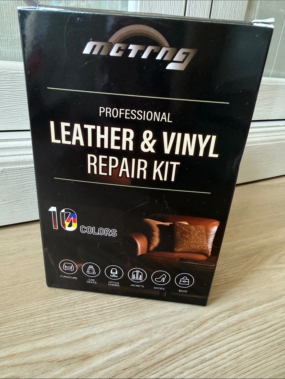 Professional Leather & Vinyl Repair Kit - Black by